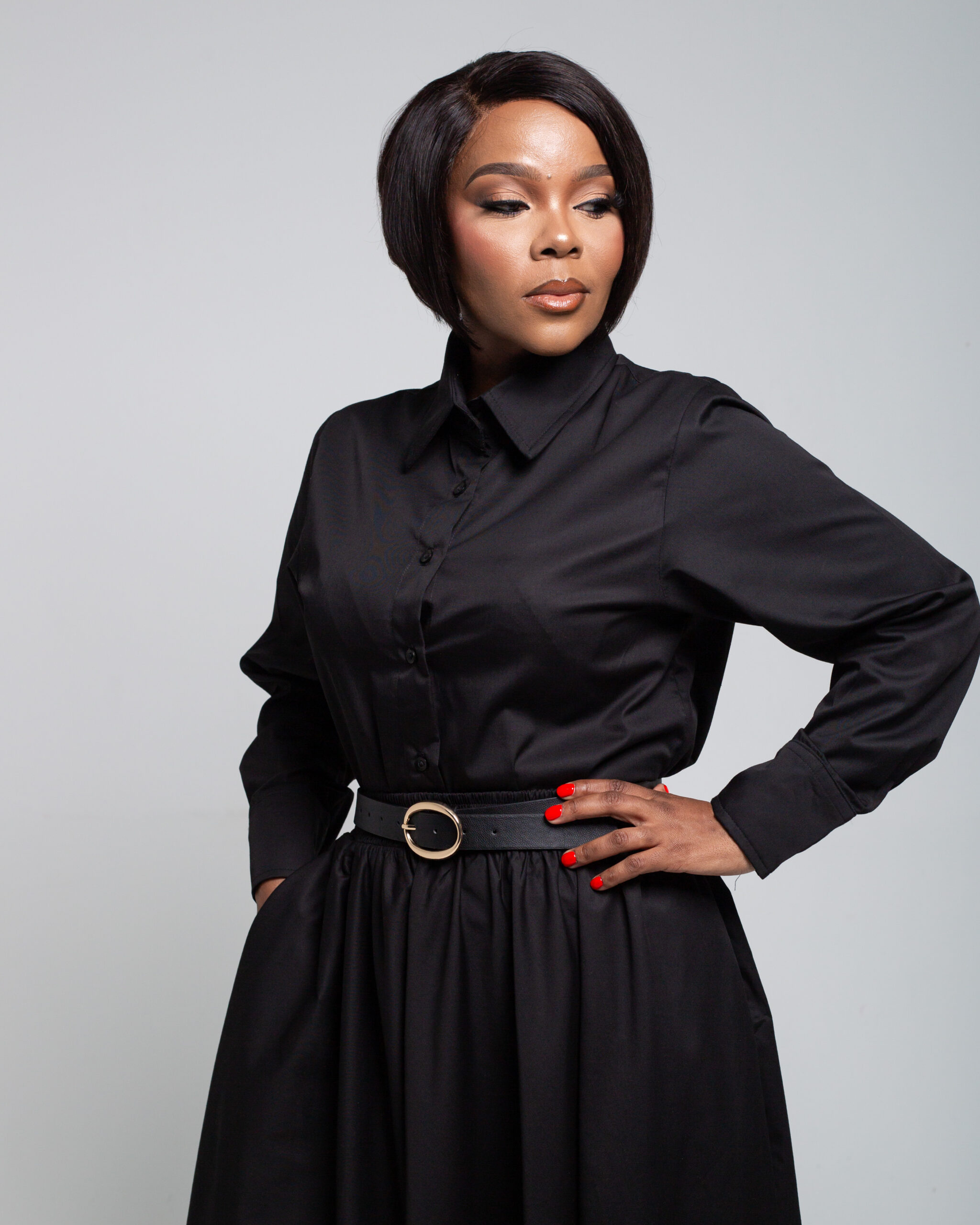 Black Button-Up Shirt