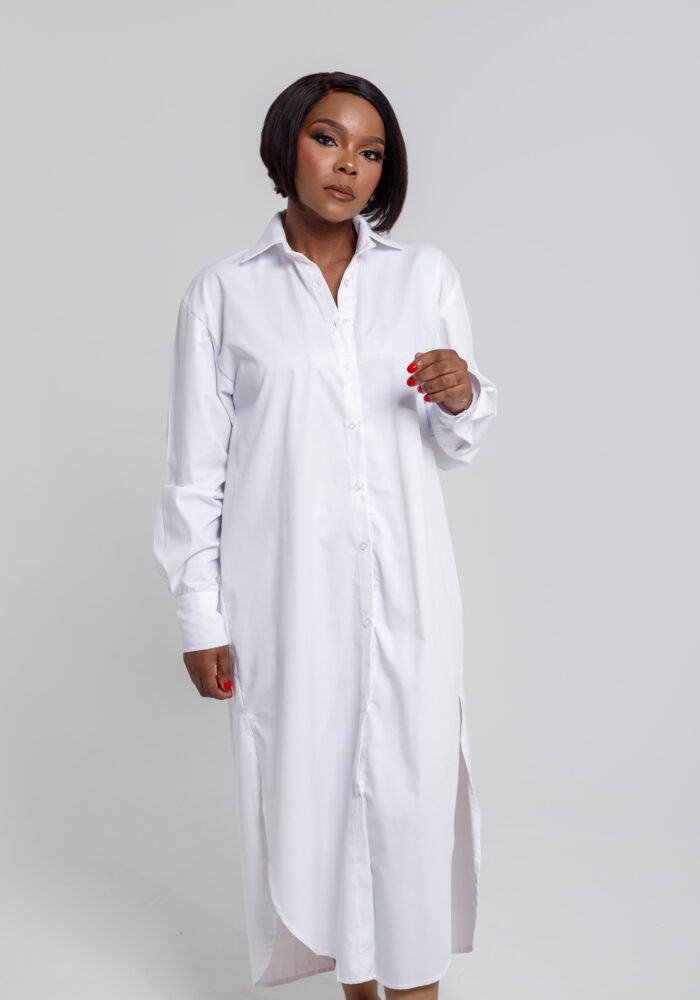 White Shirt Dress